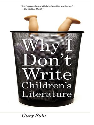 cover image of Why I Don't Write Children's Literature
